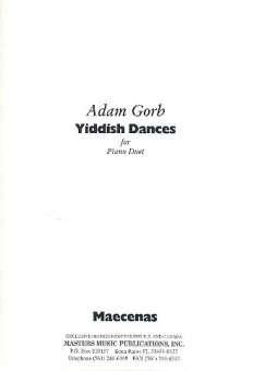 Yiddish Dances for piano 4 hands