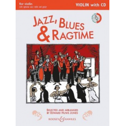 Jazz Blues and Ragtime for Violin (Neuausgabe) - Diverse / Arr. Edward Huws Jones
