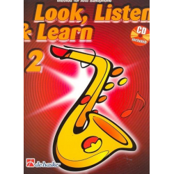 Look listen learn vol.2 (+CD) : for alto saxophone - Michiel Oldenkamp