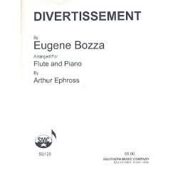 Divertissement op.39 : for flute and piano - Eugène Bozza