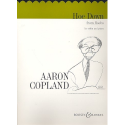 Hoe-down from Rodeo : for violin - Aaron Copland