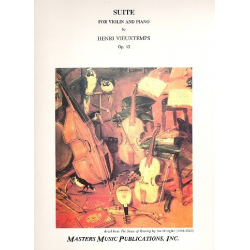 Suite : for violin and piano - Henri Vieuxtemps
