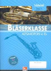 Bläserklasse Band 1 (Klasse 5) - Altsaxophon - Bernhard Sommer