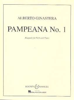 Pampeana no.1 op.16 : for violin
