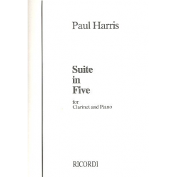 Suite in five : for clarinet and piano - Paul Harris