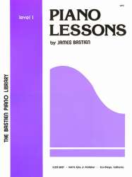 Piano Lessons Level 1 (en) - James Bastien