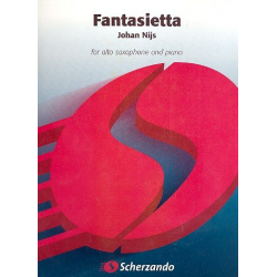 Fantasietta : for alto saxophone and piano - Johan Nijs