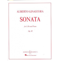 Sonate op.49 : für Violoncello - Alberto Ginastera