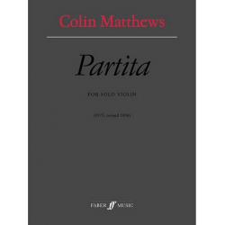 Partita (solo violin) - Collin Matthews