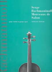 Morceaux de salon op.6 pour violon et piano - Sergei Rachmaninov (Rachmaninoff)