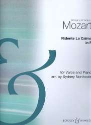 Ridente La Calma F-Dur : für Gesang - Wolfgang Amadeus Mozart