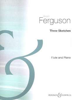 3 Sketches : für Flöte und Klavier