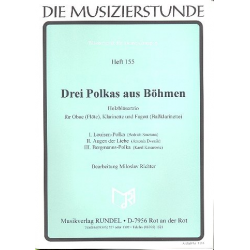 3 Polkas aus Böhmen : für Oboe - Carl Friedrich Abel
