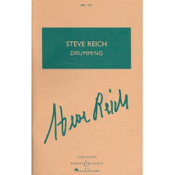 Drumming : for percussion ensemble - Steve Reich