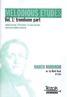 Melodious Etudes Vol 1 - Trombone BC
