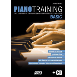 Piano Training Basic (+CD) : für Klavier - Christian Wondra