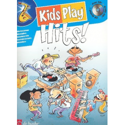 Kids play Hits für Altsaxophon mit CD - Michiel Oldenkamp