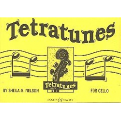 Tetratunes - Schülerheft für Violoncello - Sheila M. Nelson