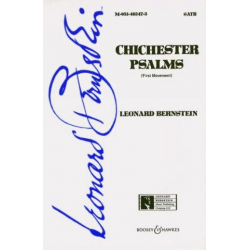 Chichester psalms : for mixed - Leonard Bernstein