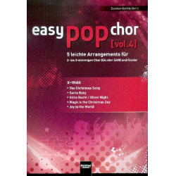 Easy Pop Chor Band 4 - X-Mas : - Diverse / Arr. Carsten Gerlitz