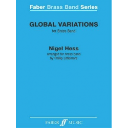 Global Variations (brass band sc/parts) - Nigel Hess