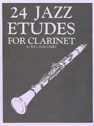 24 Jazz Etudes - Klarinette & CD - Bill Holcombe