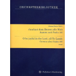 Jauchzet dem Herrn alle Welt für Sopran und Instrumente - Partitur - Johann Justus Kahle