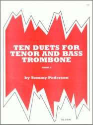 Ten Duets For Tenor And Bass Trombone - Tommy Pederson