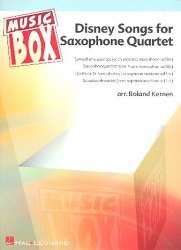 Disney Songs For Saxophone Quartet