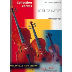 10 Duos inédits : für 2 Violoncelli - Carl Friedrich Abel