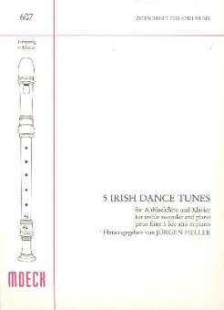 5 Irish Dance Tunes (für Altblockflöte und Klavier)