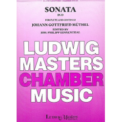 Sonata d major : - Johann Gottfried Müthel