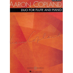 Duo : for flute and piano - Aaron Copland