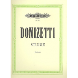 Studie für Klarinette - Gaetano Donizetti