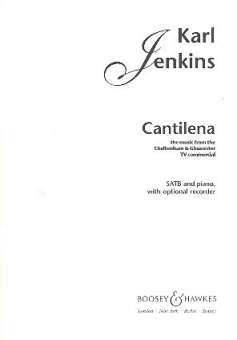 Cantilena : für gem Chor und Klavier