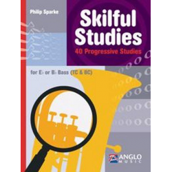 Skilful studies : for bass in Es or Bb (TC/BC) - Philip Sparke