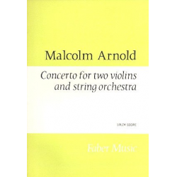Concerto op.77 : for 2 violins and - Malcolm Arnold