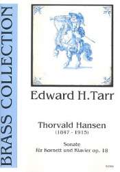 Sonate Es-Dur op.18 : für Kornett - Thorvald Hansen / Arr. Edward Tarr
