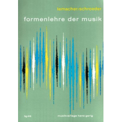 Formenlehre der Musik - Heinrich Lemacher