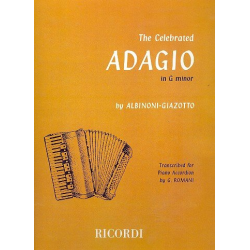 Adagio g minor : for accordion - Tomaso Albinoni