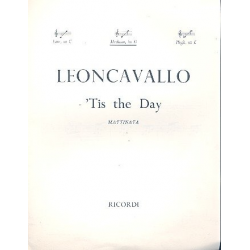'tis the Day : mattinata for medium - Ruggero Leoncavallo
