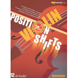 Violin Position Shifts - 36 Stücke mit Lagenwechseln (+ Online-Audio) - Nico Dezaire