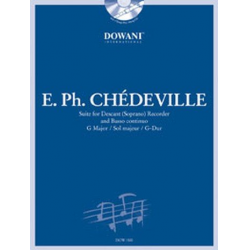 Suite für Sopranblockflöte und Basso continuo in G-Dur - Nicolas Chedeville