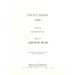 Little Elegy : - Arthur Bliss