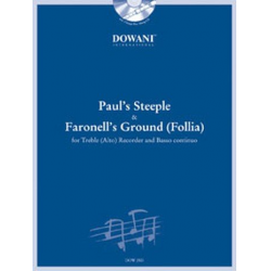 "Paul's Steeple" (Traditional) und "Faronell's Ground" (Follia) für Altblockflöte und Basso continuo - Diego Ortiz