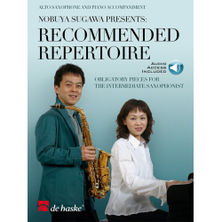 Recommended Repertoire for Alto-Saxophone (+Online-Audio) - Nobuya Sugawa / Arr. Roland Kernen