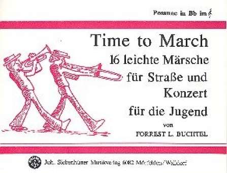 Time to march : Posaune in B