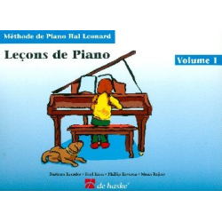 Méthode de piano Hal Leonard vol.1 - Lecons : - Barbara Kreader
