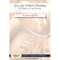 Jesu Joy of Man's Desiring - Johann Sebastian Bach / Arr. Jan Evertse