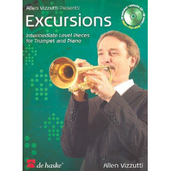 Excursions (+CD) : für Trompete und Klavier - Allen Vizzutti